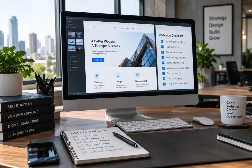 Website Redesign SEO Checklist