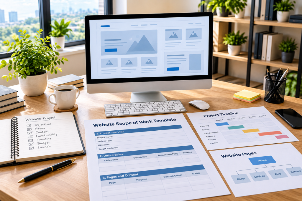 Website Scope of Work Template